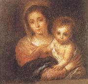 Bartolome Esteban Murillo, Napkin Virgin and Child